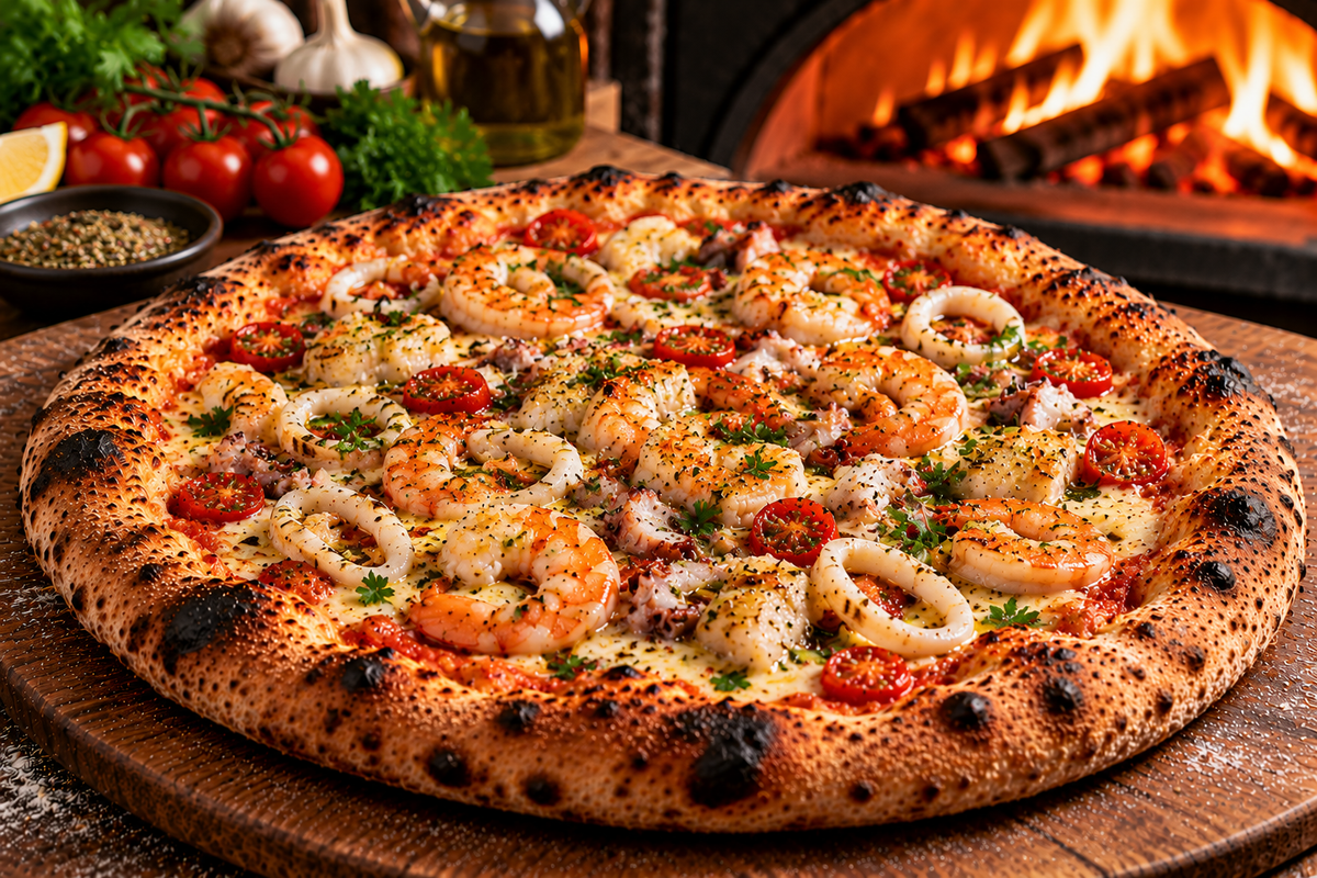 Pizzas de la Mer